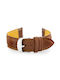 Pacific Leather Strap Brown 24mm