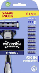 Wilkinson Sword Sword Hydro 3 3 Blades 9 Pieces