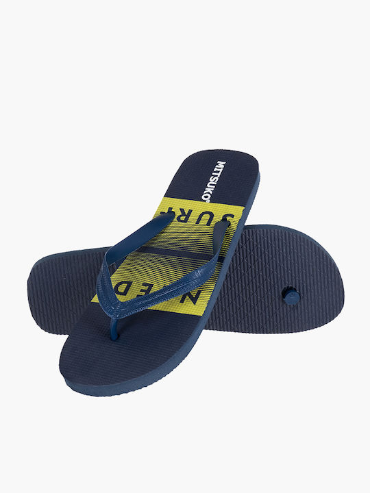 Mitsuko Flip Flops bărbați Albastru