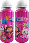 Metal Water Bottle Gabby's Dollhouse 500ml 21x6.5cm 500ml Justnote 703244 1 Piece 50-3224