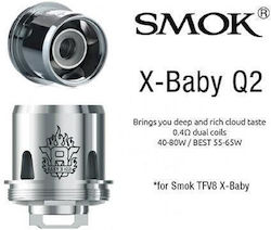 Smok TFV8 X Baby Coil Q2 Αντίσταση 0.4ohm DL