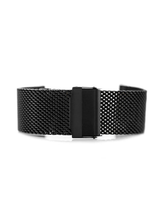 Pacific Metallic Bracelet Black 24mm