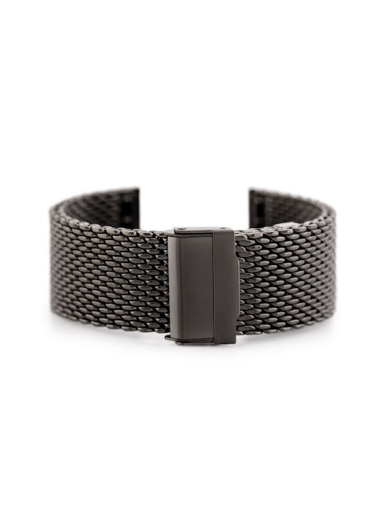 Pacific Metallic-Armband Gray 22mm