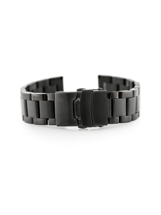 Pacific Metallic Bracelet Black 18mm