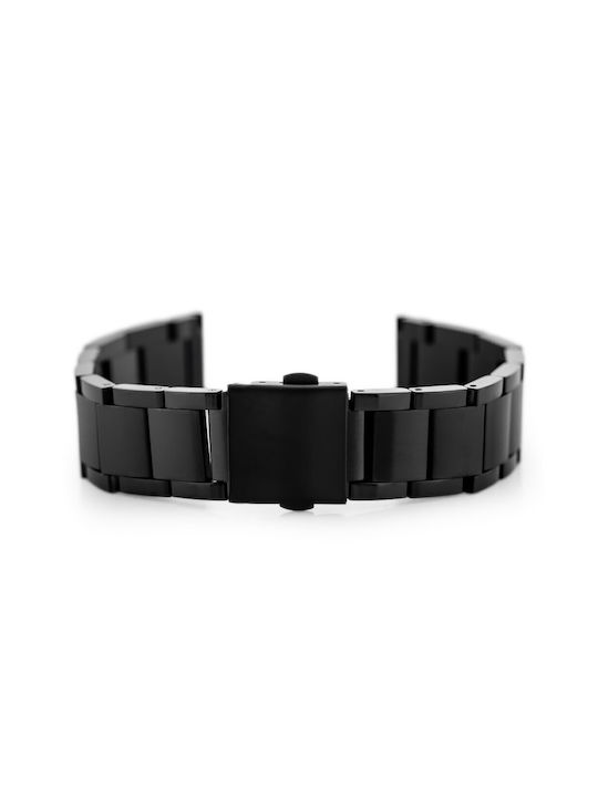 Pacific Metallic Bracelet Black 18mm