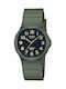 Casio Watch Battery with Green Rubber Strap