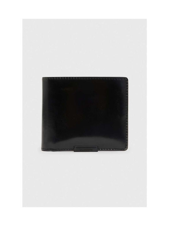 Allsaints Men's Leather Wallet Black