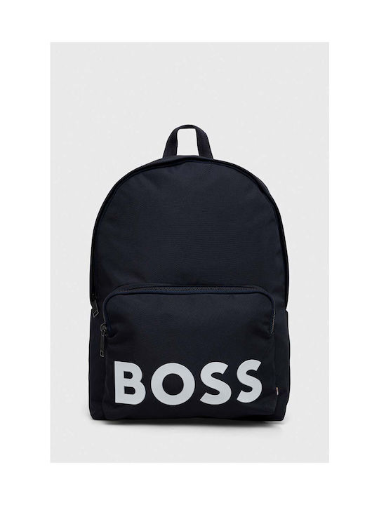 Hugo Boss Men's Fabric Backpack Navy Blue