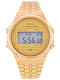 Casio Vintage Iconic Ψηφιακό Γυναικείο Ρολόι 37mm Μπαταρίας με Χρυσό Μεταλλικό Μπρασελέ