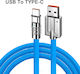 Leewello LW-096 USB 2.0 Cable USB-C Male - USB-A 120W PD Black 3m 49303653
