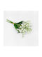 Artificial Decorative Branch White 28cm 1pcs