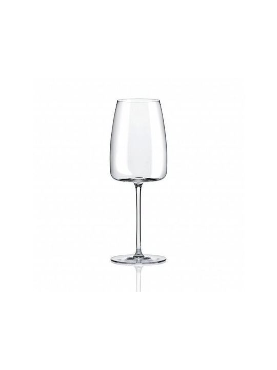 Rona Gläser-Set für Weißwein aus Glas in Weiß Farbe 420ml 6Stück