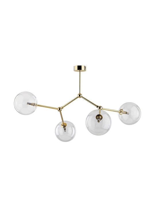 TK Lighting Таванно осветление 70бр Жълта с Фасунга G9