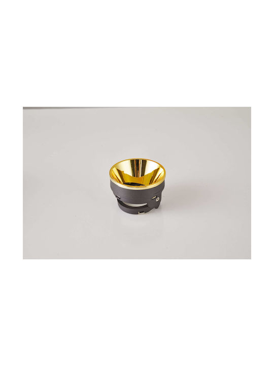 Home Lighting Metalic Spot Încorporat cu Soclu GU10 Auriu 7x7cm. 1buc
