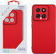 Volte-Tel Carbon Lift Back Cover Silicone Red (...