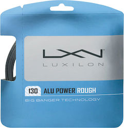Luxilon Alu Power Rough Tennis-Saiten Silber 12m, Ø1.30mm