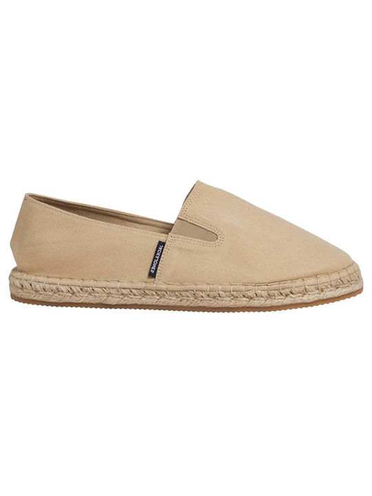 Jack & Jones Material textil Espadrile pentru bărbați în Maro Culoare