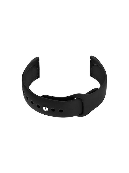 Rubber Watch Strap U21 20mm Black Rubber Watch Strap U21 20mm Black