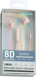 Gjby GJ-393 Earbuds Handsfree Ακουστικά με Βύσμα 3.5mm Gjby GJ-393 Earbuds Handsfree Ακουστικά με Βύσμα 3.5mm