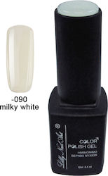 Lilly Nail Art Ημιμόνιμο Βερνίκι Milky White 40504008-090 12ml Lilly Nail Art Ημιμόνιμο Βερνίκι Milky White 40504008-090 12ml