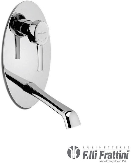 Delizia Set Mixer & Gură Îngropată pentru Duș Argintiu