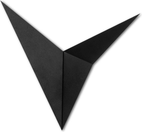 Megapap Bird Φωτιστικό Τοίχου Μαύρο 34x34x5εκ. Megapap Bird Φωτιστικό Τοίχου Μαύρο 34x34x5εκ.