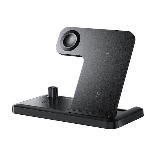 Essager Wireless Charger (Qi Pad) 15W Black (EWXZM-JC01-Z)