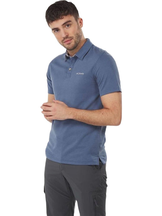 Nelson Point Polo Αθλητικό T-shirt Blue
