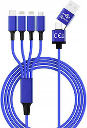 Smrter Hydra Elite 6in1 USB to Lightning / Type-C / micro USB Cable 1m Smrter Hydra Elite 6in1 USB to Lightning / Type-C / micro USB Cable 1m
