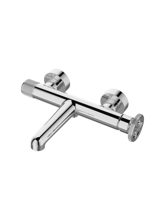 Karag Mixing Bathtub Shower Faucet Silver