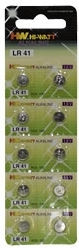 International Rectifier Αλκαλικές Μπαταρίες Ρολογιών LR41 10τμχ