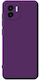 Soft Back Cover Silicone Purple (Redmi A2)