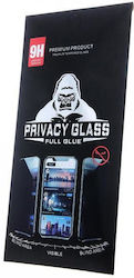 Full Face Tempered Glass Black Galaxy A02s
