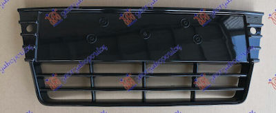 Front Middle Bumper Grille Glossy Black Ford Focus 11-14 1 Piece