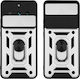 Sonique Back Cover Silicone / Plastic Silver (R...