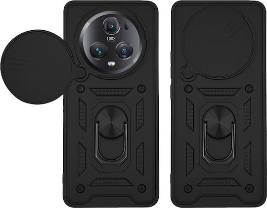 Sonique Back Cover Silicone / Plastic Black (Honor Magic5 Pro)