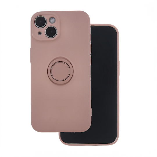 Hülle Umschlag Rückseite Silikon Rosa (Honor X6)