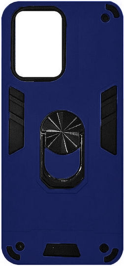 Hybrid Shockproof Back Cover Navy Μπλε (Redmi Note 12 Pro 4G)