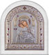 Slevori Axion Esti Classic Regular Crown 12x13.7 White Silver-Gold Silver Wood 186327 1tmx
