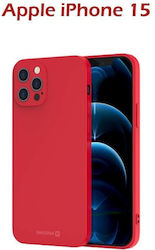 Swissten Back Cover Κόκκινη (iPhone 15 Pro) Swissten Back Cover Κόκκινη (iPhone 15 Pro)