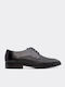 Softies Men's Leather Dress Shoes Black