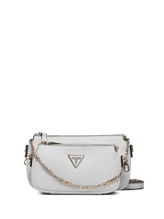 Guess Noelle Zg Geantă de damă Crossbody Albă