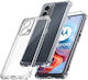 Techwave Antishock Задна корица Силикон Прозрачен (Moto G34)