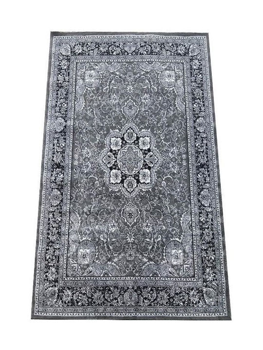 Rug Rectangular Šedý 03