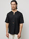 P/Coc Men's Blouse BLACK