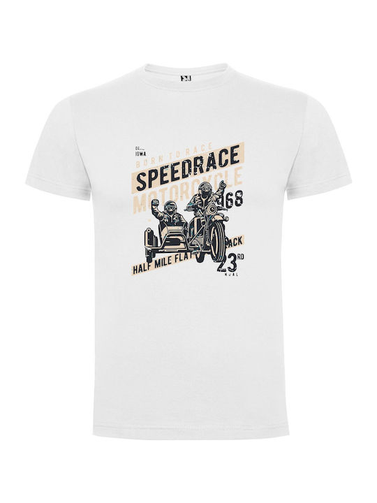 iLovePrints Speeder T-shirt White