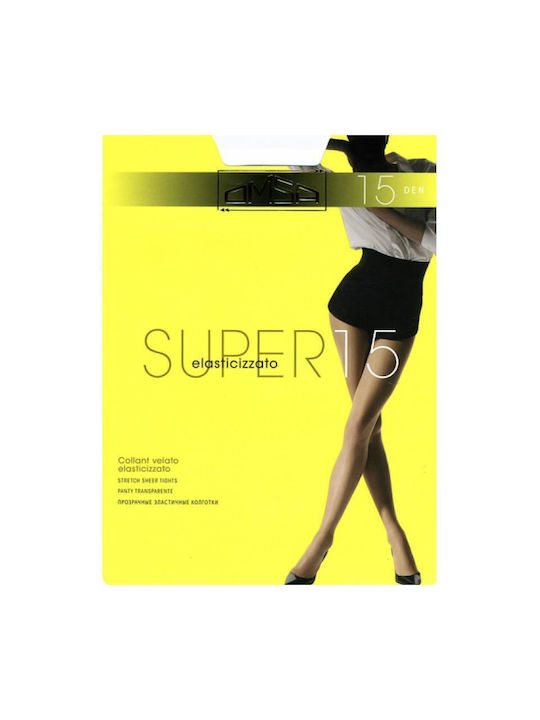 Omsa Super 15 Women's Pantyhose 15 Den CARAMELLO 108-011