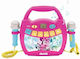 Lexibook Ηχείο Karaoke με Ασύρματα Μικρόφωνα Minnie Mouse Light-up Ροζ