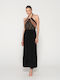 Luna Feminin Lung Rochie de Plajă Multicolor