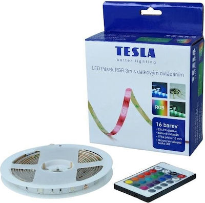 Tesla Lighting Bandă LED RGB cu Alimentare SMD5050